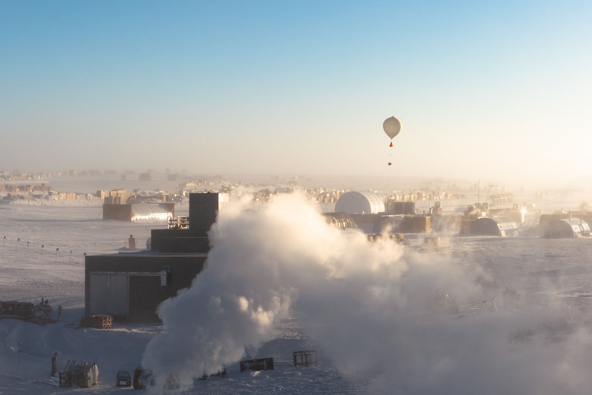 South Pole balloon flight
