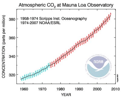 MLO CO<sub>2</sub> record