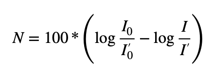 Umkehr N formula